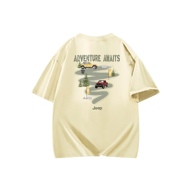 Jeep Pasture Horse Lifestyle T Shirt Unisex-5