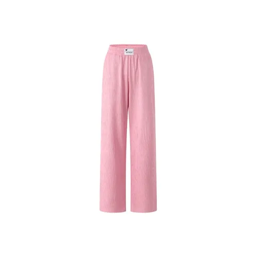 MacyMccoy Straight Casual Pants Women's Pink