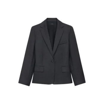 THEORY Business Suit Women's Dark Gray