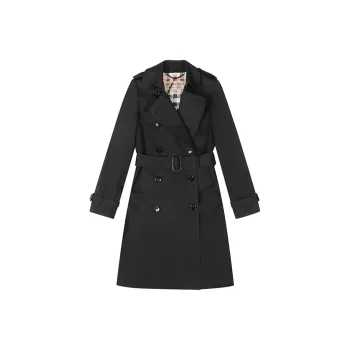 Burberry Trench Coat Women's Black