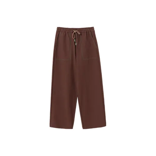 Broadcast Casual Pants Women's Maroon Umber