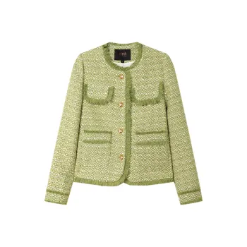 LOUISY AO Cropped Coats Women's Green
