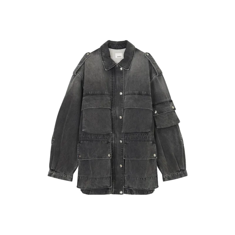 ISABEL MARANT Elize Denim Jacket-0