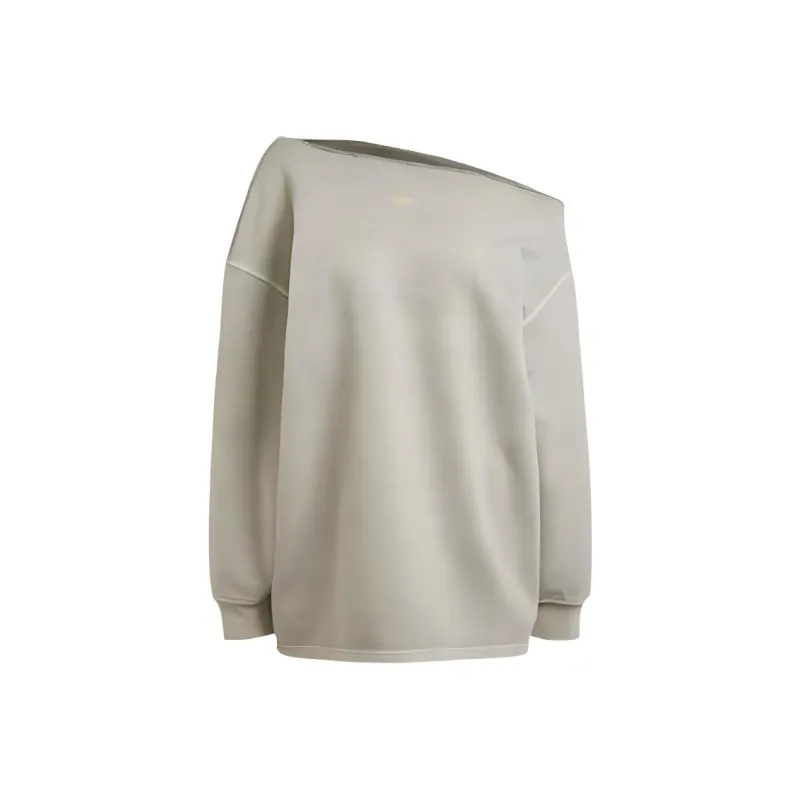 Adidas Originals Sweatshirt Women's Egg Stone Silver Gray-0