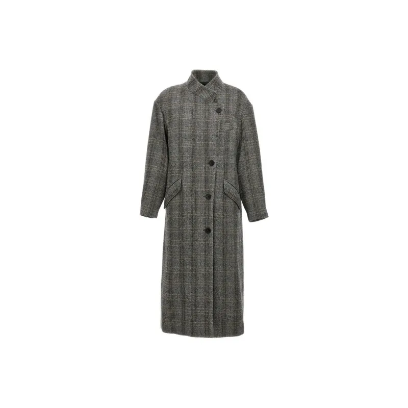 ISABEL MARANT ETOILE Coat Women's Gray-0