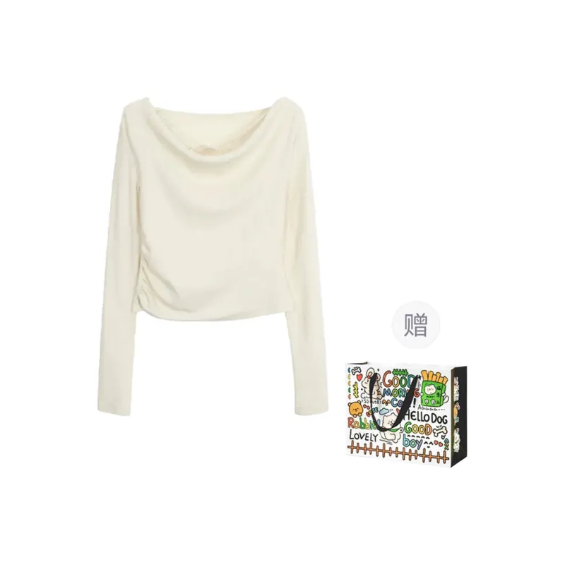 OURUOKE Knitwear Women's Apricot-0