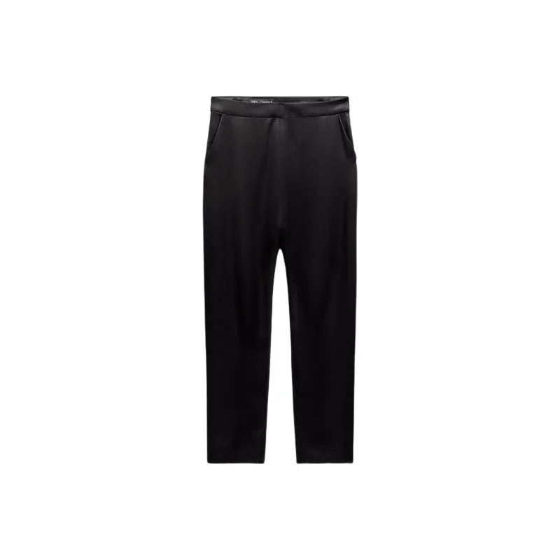 ZARA Casual Pants Women's Black-0