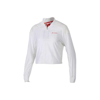 Nike Cropped Coats Women's White