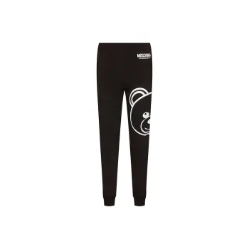 MOSCHINO Knitted Sweatpants Women's Black