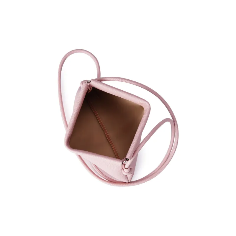 Dubaolu Synthetic Leather Cell Phone Pouch Small Size Women's Yellow/Ecru/Black/Pink-4
