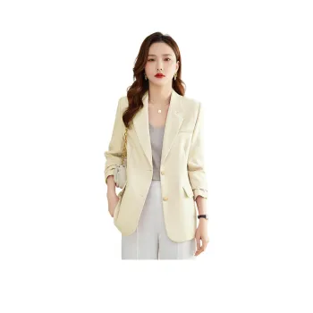 TERRE BLEUE Business Suit Women's Beige