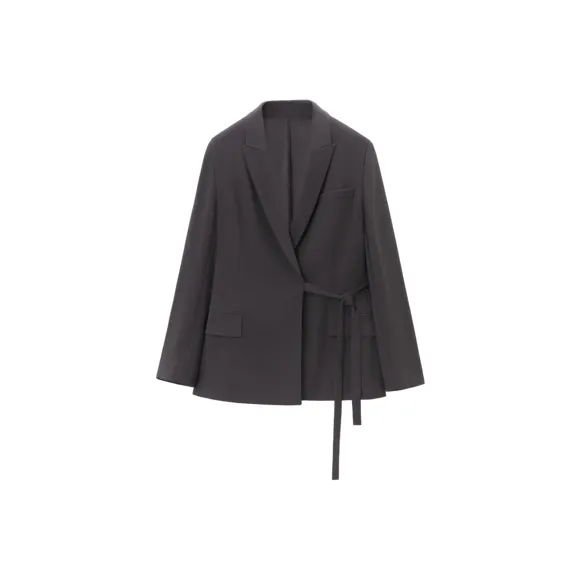 OVV Business Suits Women's Coffee Solid Color 08-0