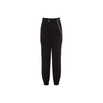LOFT SHINE Casual Pants Women's Black
