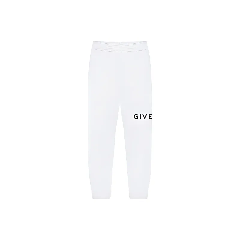 Givenchy Knitted Sweatpants Women's White-0