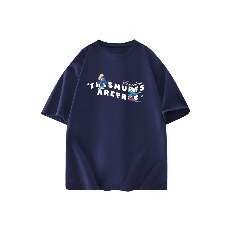 The Smurfs T Shirts Unisex-18