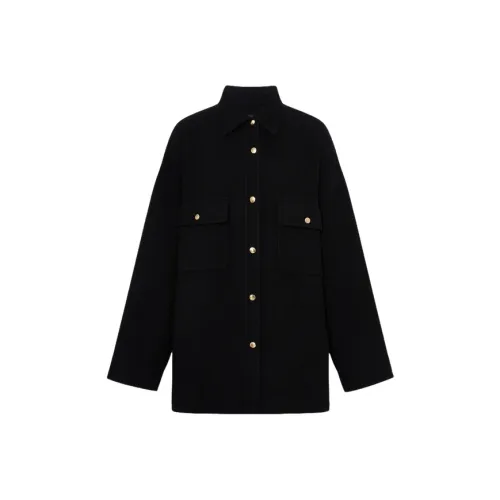MO&CO Coats Women's Black