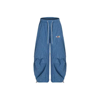 GBXM Casual Pants Unisex Blue