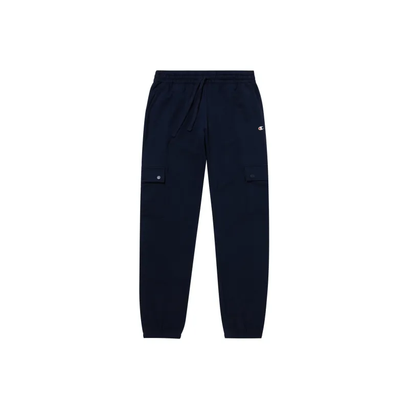 Champion Straight Casual Pants Women's Dark Blue-0
