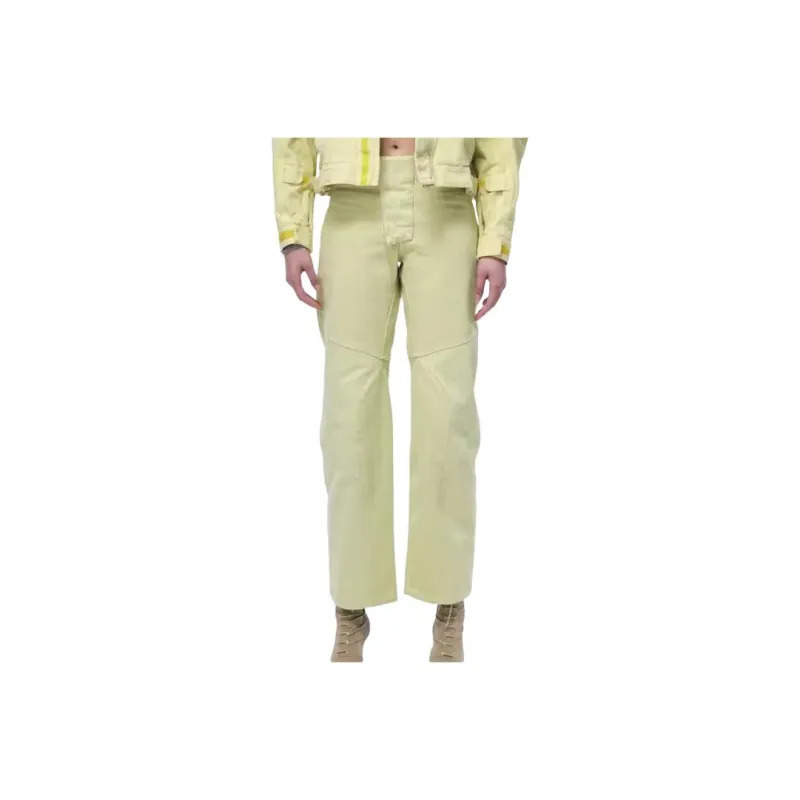 GREG ROSS Casual Pants Women's Yellow Green-0