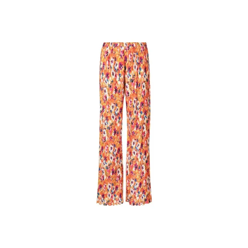 MSGM Floral Printed Pleated Pants-0