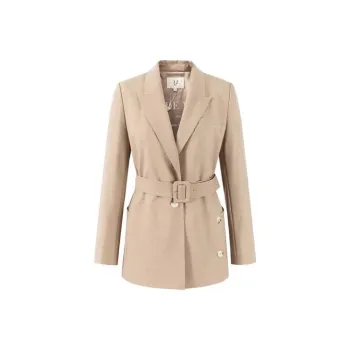 JZ Juzui Business Suit Women's Beige Coffee