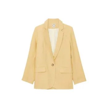 INES DE LA FRESSANGE Business Suit Coat Women's Yellow