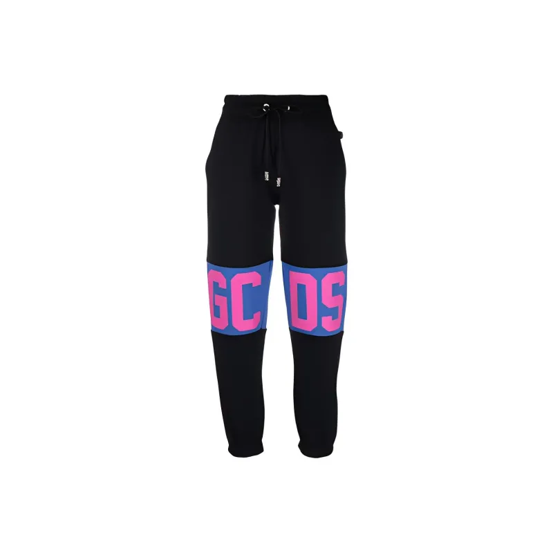 GCDS Logo Printed Drawstring Pants-0