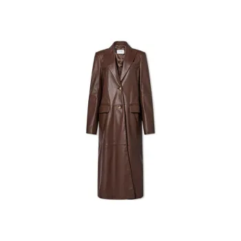 SportMa Leather Jacket Women's Brown