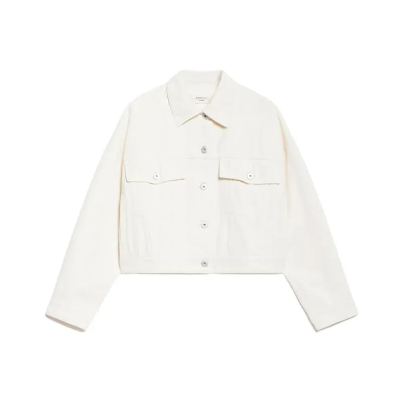 WEEKEND MaxMara Denim Jacket Women's White-0