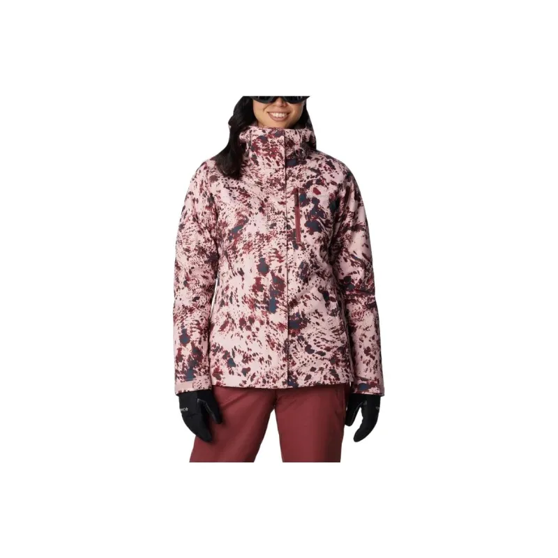Columbia Windbreaker Jackets Women's Pink-0