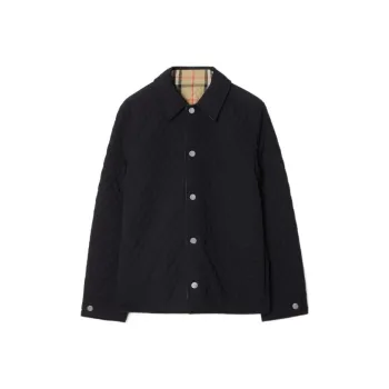 Burberry SS24 Puffer Jacket Unisex Black