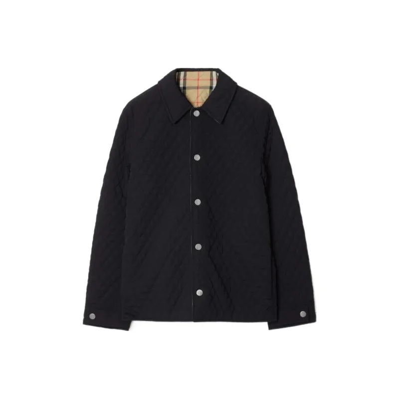 Burberry SS24 Puffer Jacket Unisex Black-0