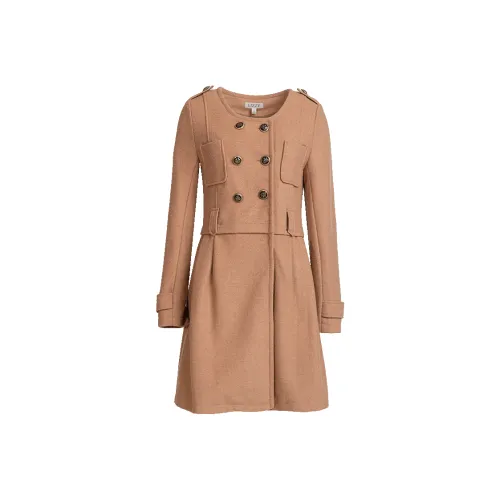 LIZZY Coats Women's Camel