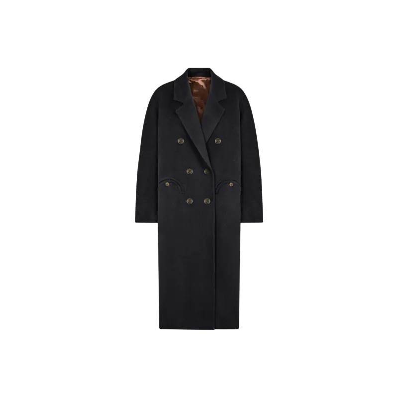 Blaze Milano FW24 Coats Women's Black-0