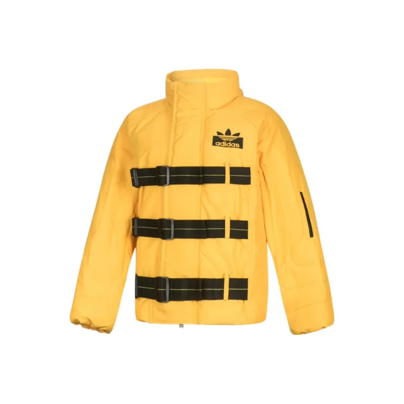 Adidas Originals Puffer Jackets Women's Yellow-0