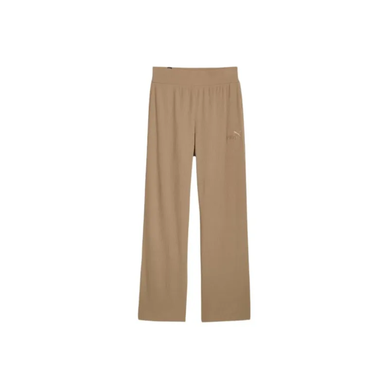 PUMA ESS ELEVATED Casual Pants Women's Oak Branch-0