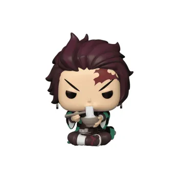 Funko Demon Slayer  Kimetsu No Yaiba — Tanjiro Eating Noodles Chibi Figures