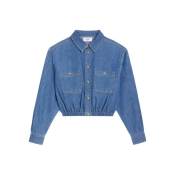 CELINE SS23 Denim Jacket Women's Blue