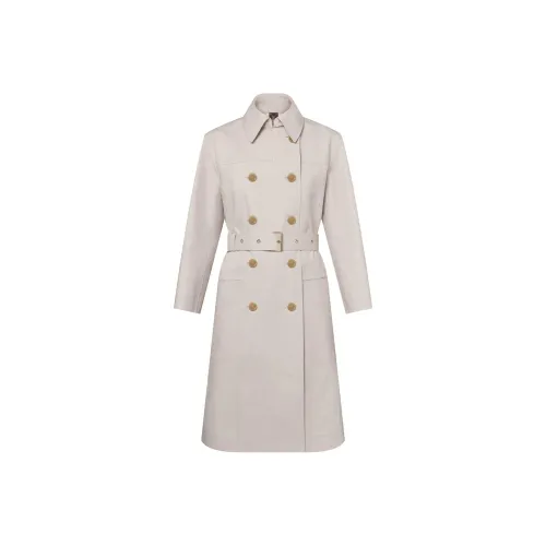 LOUIS VUITTON Monogram Accent Coat