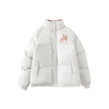 KAZAN Puffer Jacket Women's White Pink
