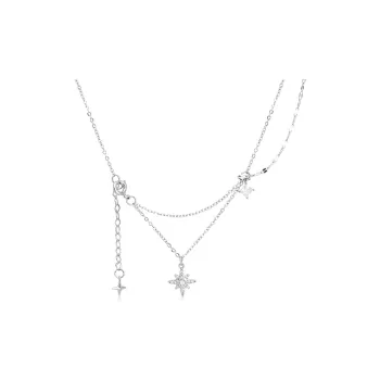 Kim Ka Fook S925 Silver Necklaces Women's