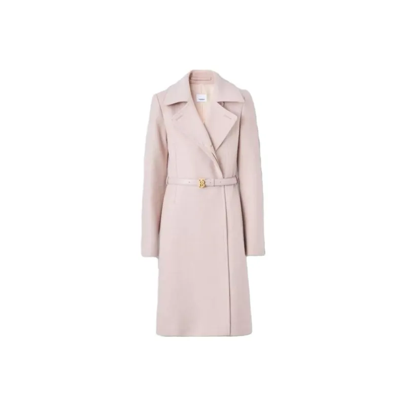 Burberry Velvet Jackets Women's Pink-0