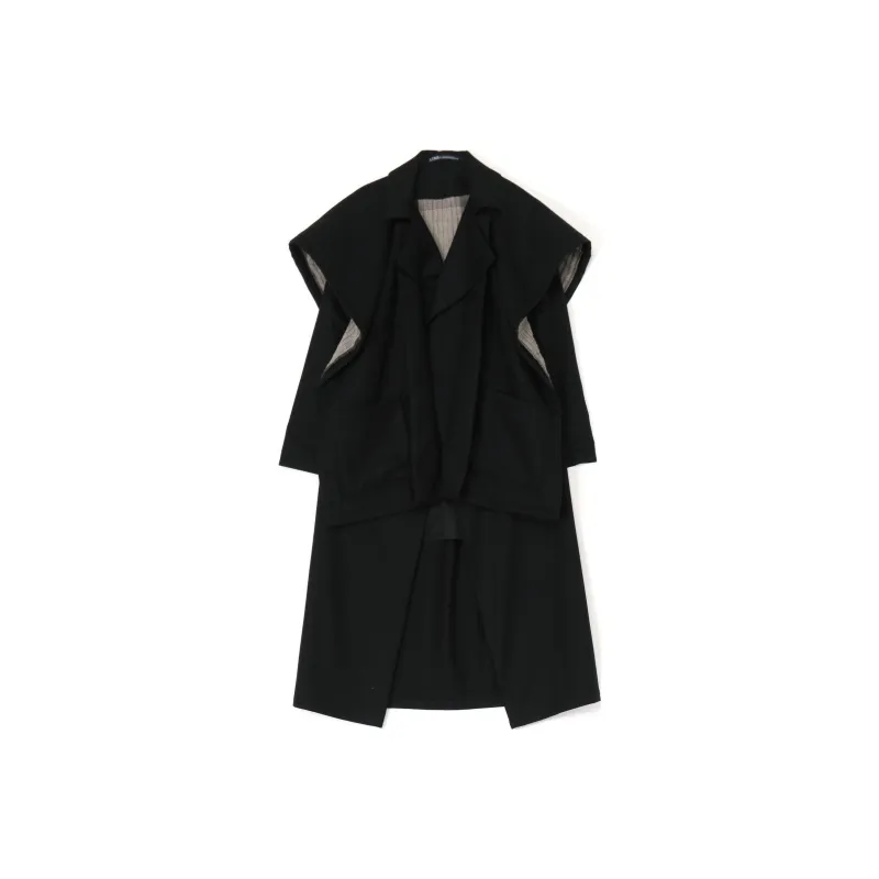 Yohji Yamamoto Coats Women's Black-0