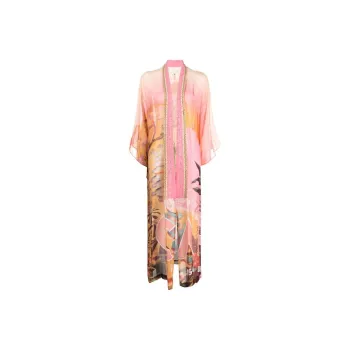 Camilla Capri Me print Silk Chiffon Kimono