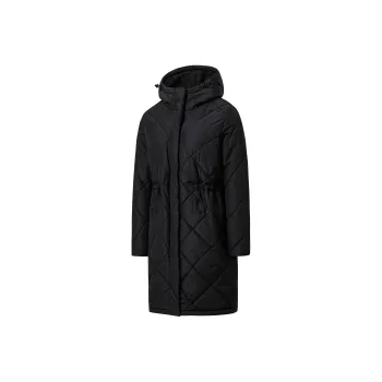 Erke Puffer Jackets Women's Jet Black