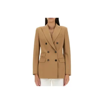 MaxMara Double Breasted Long Sleeved Blazer