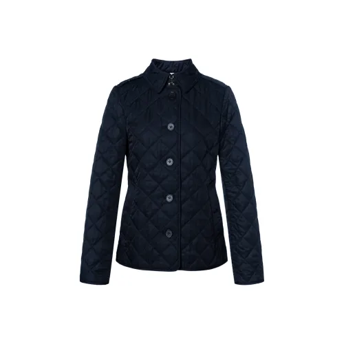 Burberry Diamond Quilted Jacket Navy