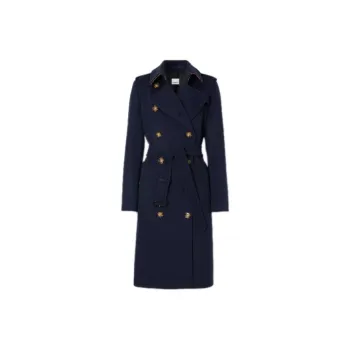 Burberry Trench Coat Women's Marine Blue