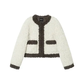 MEETLADY Velvet feel Coat Women's
