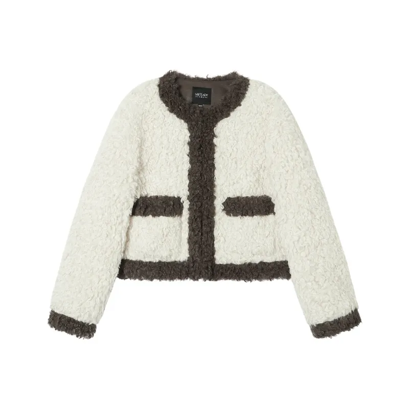 MEETLADY Velvet feel Coat Women's-0
